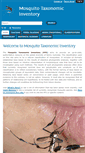 Mobile Screenshot of mosquito-taxonomic-inventory.info